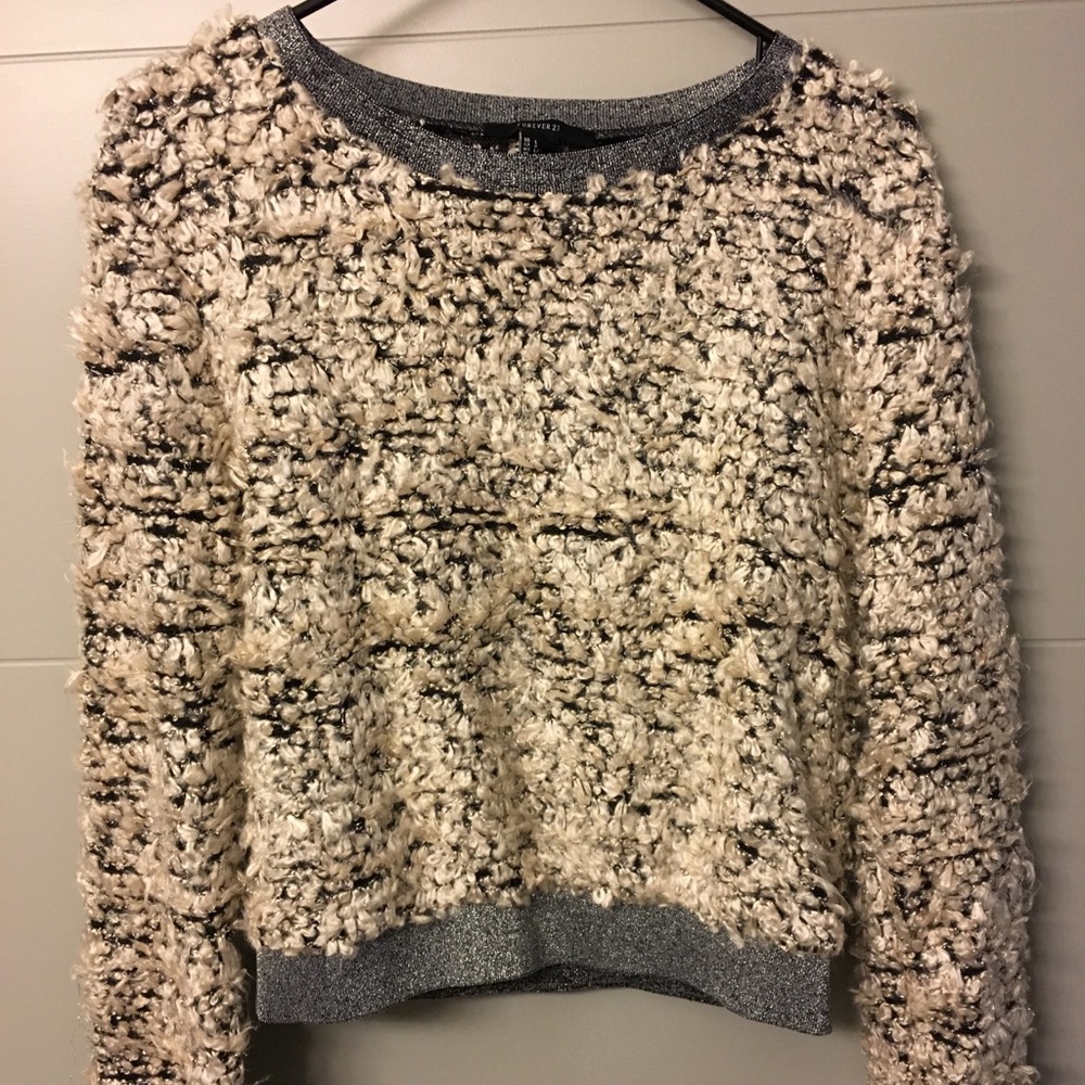 BRAND NEW Short Fuzzy Long Sleeve